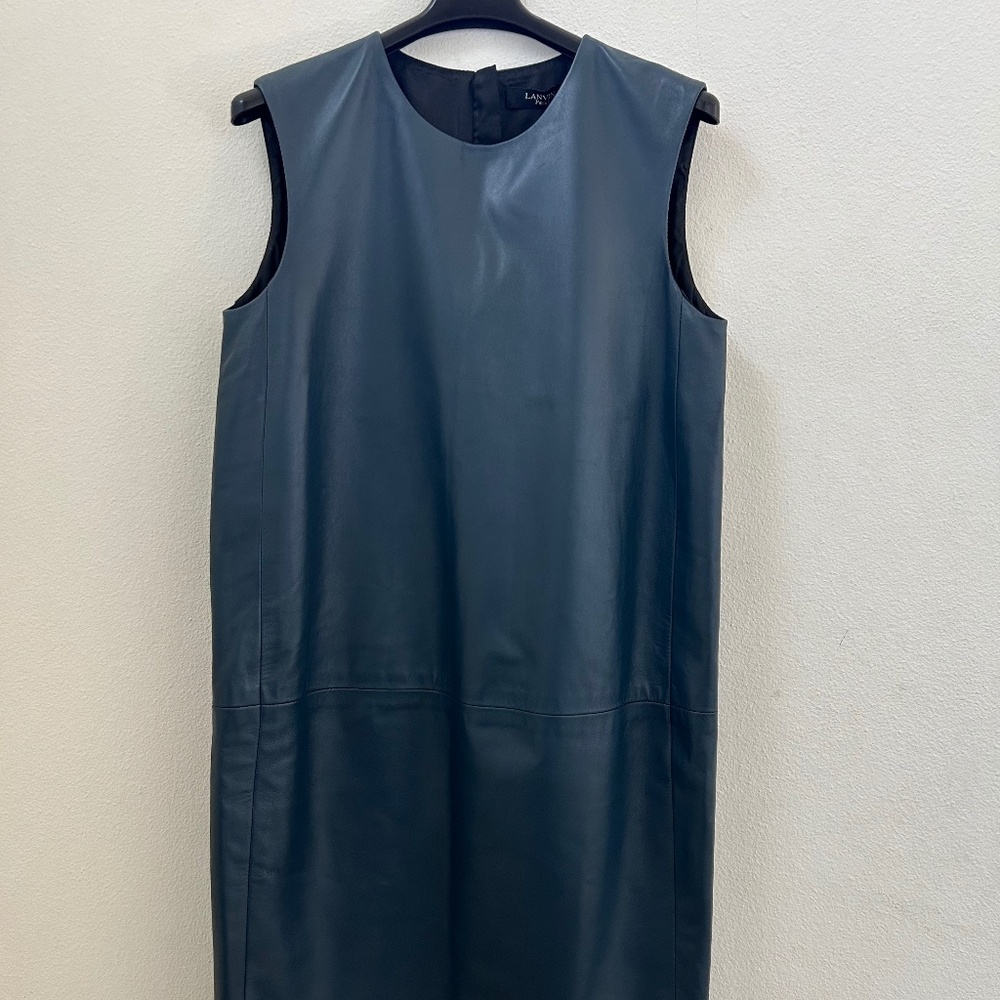Lanvin leather dress Sz.34